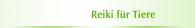 Reiki für Tiere