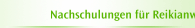 Nachschulungen für Reikianwender